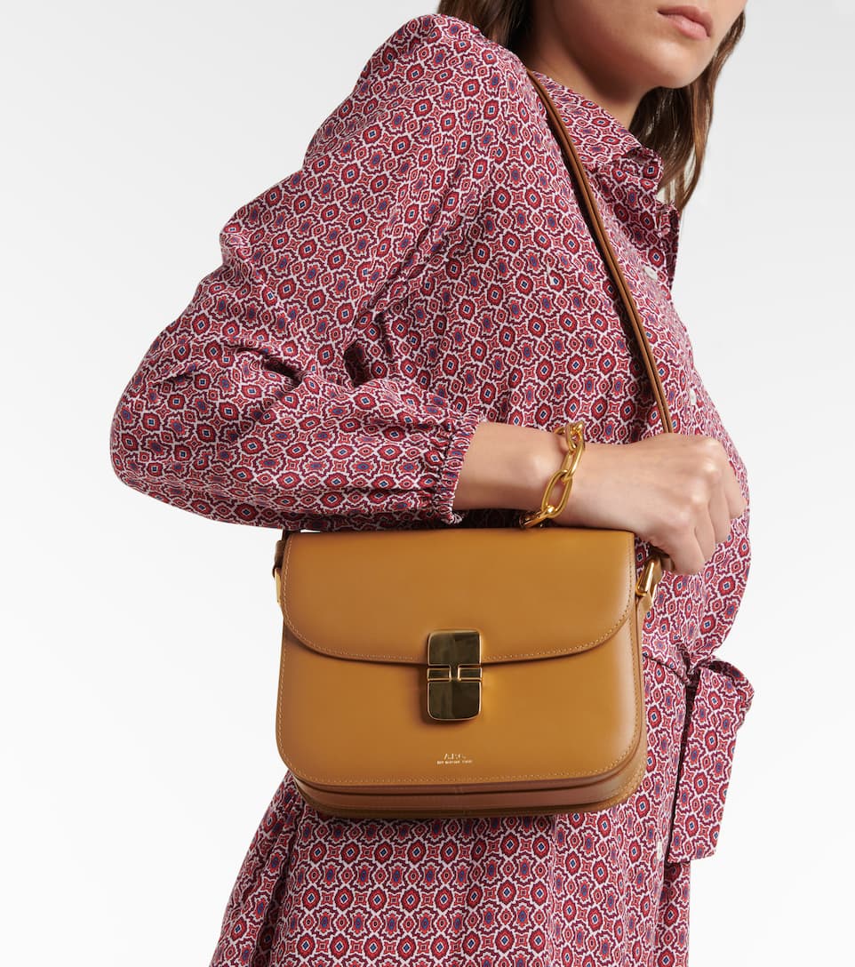 Grace mini smooth leather shoulder bag – 10corsocomo